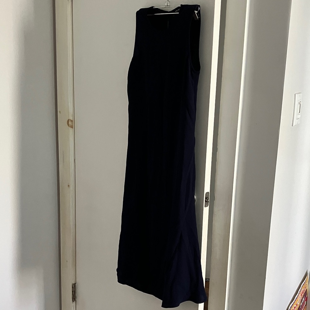 Rachel Comey Navy Blue Maxi Skirt small